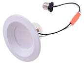 Energetic Lighting 50052 E3DL4B-92750 Dimmable 10 Watt 4" LED Recessed Downlight Retrofit, Color Selectable 90 CRI