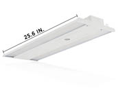 SLG Lighting HEC LS300 G2 FSK Dimmable LED High Bay Fixture, Wattage and Color Selectable