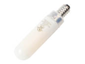 Bulbrite 776730 LED4T6/30K/FIL/M/3 4.5 Watt, T-6 LED Filament Bulb, 3000K, Milky Finish, Enclosed Rated, E12 Base