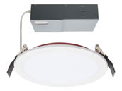 Satco Products, Inc. S11869 13WLED/6/CFR/CCT/SLF/RD/FL/RND Satco 6", 13 Watt Fire-Rated Slim LED Downlight, Color Selectable, 90 CRI, 120-277V