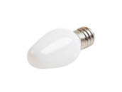 Westinghouse 5285000 0.6C7/FilamentLED/F/CB/27 2CD Non-Dimmable Frosted 0.6W C7 Night Light LED Bulb, Enclosed Rated