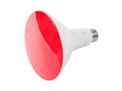 Bulbrite 772500 LED15PAR38/FL/RED/D 15 Watt Dimmable Red PAR38 LED Bulb, Wet Rated