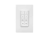 MaxLite 111401 WNS8-W Maxlite C-Max Bluetooth Wireless Network 8-Button Wall Switch for Maxlite C-Max Control Ready Fixtures