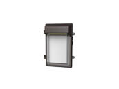 Value Brand WP-45517 WP-SLIM-40WDDK-PC LED Slim Forward Throw LED Wall Pack Wattage (16/27/32/40W) and Color Selectable Includes Photocell