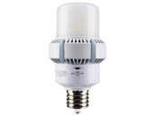 Satco Products, Inc. S13165 45W/AP32/LED/CCT/100-277V/EX39 Satco 22/45 Watt, 150-175 Watt Equivalent, 120-277V Color Selectable AP-32 LED Bulb, Enclosed Fixture Rated, EX39 Base, Ballast Bypass