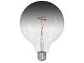 Bulbrite 776997 LED4G40/30K/FIL/GRAD/SMK Dimmable 4.5 Watt G-40 Filament Lamp, Gradient Smoke