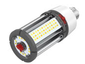 Satco Products, Inc. S23146 18W/LED/CCT/100-277V/E26 Satco 18/16/12 Wattage and Color Selectable LED HID Replacement Lamp, Ballast Bypass