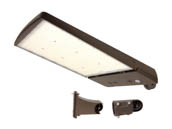 MaxLite 113720 AE300UMI-WCSB2CR Maxlite AE Switch Series Area Light Wattage (200/250/300W), Color (3/4/5K), and Beam Angle (Type III/IV/V) Selectable with Control Ready Port, Flexible Arm, & Slipfitter Included