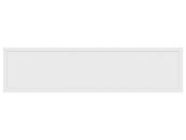 Archipelago Lighting LBLP14-33MXP2/SR/EM Archipelago 1x4 Flat Panel LED Fixture Wattage and Color Selectable with Control Ready Port and Emergency Battery Backup