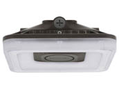 LEDVANCE 66414 CANOPYPS100UNHD8SC2S10BZP Sylvania LEDvance LED Canopy Fixture Adjustable Wattage (60/75/100W) and Color Includes Photocell and Control Ready Port