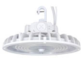 MaxLite 111514 BPHE3-H180WCS Round UFO High Bay Fixture High Voltage Wattage (180/200/240W) and Color Includes Selectable C-Max Control Ready Port 277-480V