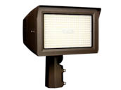 MaxLite 112776 MSF150HA-WCSBKPCTA Maxlite Slim LED Flood Fixture High Voltage Adjustable Wattage (100/130/150W), Color, & Beam Angle Includes Photocell and Slipfitter 277-480V