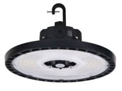 Halco Lighting 37313 ERHB-4-LS-CS-U Halco LED UFO High Bay Fixture Wattage (180/210/240W) and Color Selectable Includes Control Ready Port