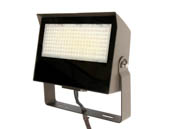 MaxLite 112497 MSF60UA-WCSBKTYPCTA Maxlite Slim LED Flood Fixture Adjustable Wattage (45/50/60W), Color, & Beam Angle Includes Photocell, Knuckle, & Yoke/Trunnion Mount