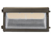 Keystone KT-WPLED120PS-L4-8CSB-VDIM XFiT Slim LED Wall Pack Wattage (80/100/120W) and Color Selectable With Photocell 10-Year Warranty