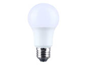 Satco Products, Inc. S14365 9.8A19L/930/E26/P/NDU/1PK Satco Non-Dimmable 8.5 Watt, 120-277 Volt 3000K A-19 LED Bulb, Enclosed Fixture Rated