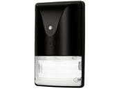 MaxLite 114332 SECM30U-WCSLPCTA Slim Profile LED Wall Pack Fixture 15/20/30W and 3000/4000/5000K With Photocell Black Finish