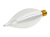 Bulbrite 40W 130V Satin ThreadSpun Antique Decorative Bulb, E12 Base