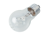 Bulbrite 40W 130V, Clear Ceiling Fan or Appliance Bulb, E26 Base