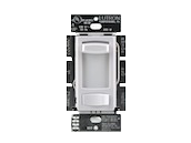 Lutron Skylark Contour 600W, 120V Incandescent/Halogen Single Pole Slide Dimmer, White