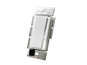 Lutron Diva 8 Amp, 0-10V LED Slide Dimmer and Paddle On/Off Switch, White