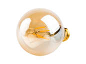 TCP Dimmable 5W 2500K Vintage Filament G25 LED Bulb