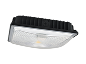 NaturaLED Dimmable 59 Watt 4000K Slim Canopy LED Fixture With Daylight and Motion Sensor