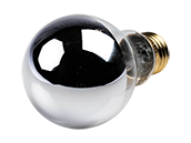 Bulbrite Dimmable 5W 2700K Half Mirror A19 Filament LED Bulb