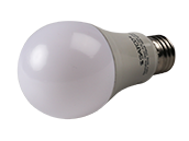Satco Dimmable 15W 2700K A19 LED Bulb, Enclosed Fixture Rated
