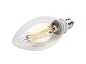 TCP Dimmable 5.5W 2700K Decorative Filament LED Bulb, Enclosed Rated