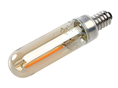 Bulbrite Dimmable 2.5W 2200K Vintage T6 Filament LED Bulb, Enclosed Rated