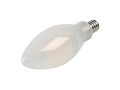 Maxlite Dimmable 4W 2700K 94 CRI Decorative Frosted Filament LED Bulb, Enclosed Fixture and Wet Rated, JA8 Compliant