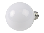 90+ Lighting Dimmable 7W 3000K 93 CRI G25 Frosted Globe LED Bulb, JA8 Compliant