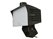 Maxlite 400 Watt HID Equivalent, 120 Watt 5000K LED Flood Light Fixture With Trunnion Mount & Photocell
