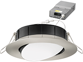 Lithonia WF4 ADJ Wafer, 10W, 120V 3000/4000/5000K Color Switchable Dimmable LED 4