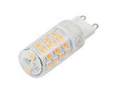 MaxLite Dimmable 4W 120V 2700K T4 LED Bulb, G9 Base, JA8 Compliant, Enclosed Fixture Rated