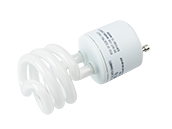 Halco Prolume 13 Watt T2 Spiral CFL Lamp, 3500K, GU24 Base, Non-Dimmable