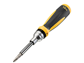 Ideal 21 in 1 Screwdriver With Twist-A-Nut Ratcheting Technology