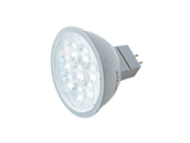 Satco Dimmable 6.5 Watt 4000K 25° MR16 LED Bulb, GU5.3 Base, Enclosed Fixture Rated (Pack of 6)