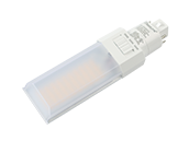 Maxlite 9W Dimmable 4 Pin Horizontal Color Selectable (3000K/3500K/4000K) G24q LED Bulb, Ballast Compatible