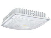 NaturaLED Dimmable 175 Watt Equivalent, 42 Watt 5000K LED Canopy Fixture, Title 24 Compliant