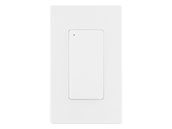 Satco Starfish Smart Technology On/Off Wall Switch, White Finish