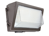 MaxLite Dimmable 28 Watt Forward Throw LED Wallpack, Color Selectable, C-Max Compatible