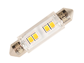 Bulbrite 0.8W 24V 2700K Miniature Festoon LED Bulb