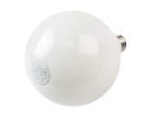 Maxlite Dimmable 8.5W 3000K 90 CRI Filament G40 LED Bulb, Enclosed Fixture and Outdoor Rated, JA8 Compliant