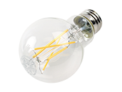 Maxlite Dimmable 8.5W 3000K A19 Filament LED Bulb, Enclosed Fixture Rated, JA8 Compliant