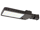 Maxlite Dimmable 300 Watt Equivalent, 75 Watt Kelvin Selectable (3000K/4000K/5000K) Slim LED Area Light Fixture With Slipfitter Mount, Type III, Title 24 Compliant, C-Max Compatible