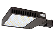 Maxlite Dimmable 1,000 Watt Equivalent, 310 Watt Kelvin Selectable (3000K/4000K/5000K) Slim LED Area Light Fixture With Slipfitter Mount, Type III, Title 24 Compliant, C-Max Compatible