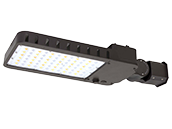 Maxlite Dimmable 300 Watt Equivalent, 75 Watt Kelvin Selectable (3000K/4000K/5000K) Slim LED Area Light Fixture With Slipfitter Mount, Type V, Title 24 Compliant, C-Max Compatible