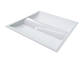 Archipelago Lighting Dimmable 35 Watt, 4100K 2x2 ft. LED Recessed Troffer (Pack of 2)